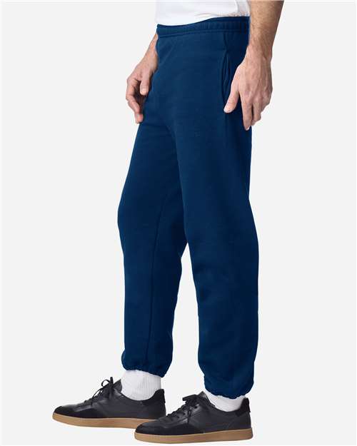 Gildan 16577, 18100 Unisex Heavy Blend Pocket Sweatpants, Navy
