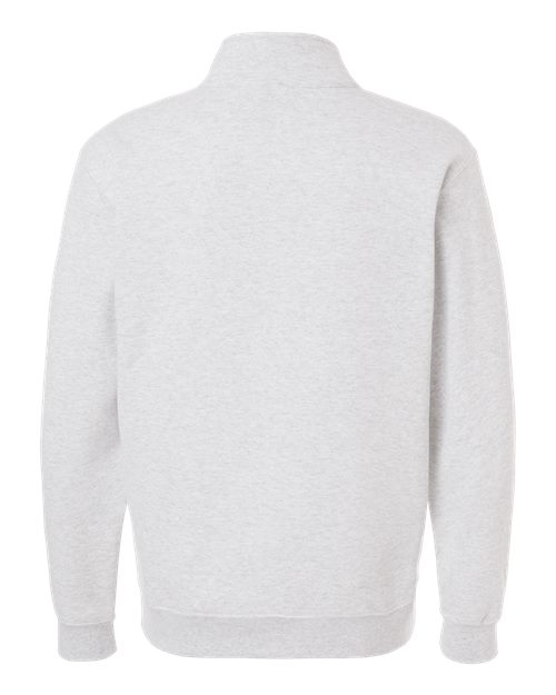 Gildan 16610, 18810 Unisex Heavy Blend Quarter-zip Sweatshirt, Ash