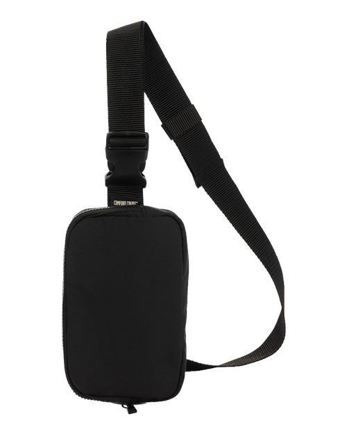 Comfort Colors CCSB0, Explorer Sling Bag, Black