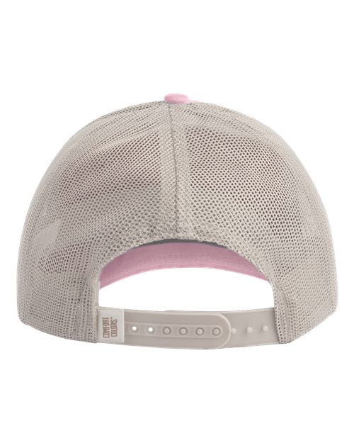 Comfort Colors CCST0, Sunwashed Trucker Cap, Blossom