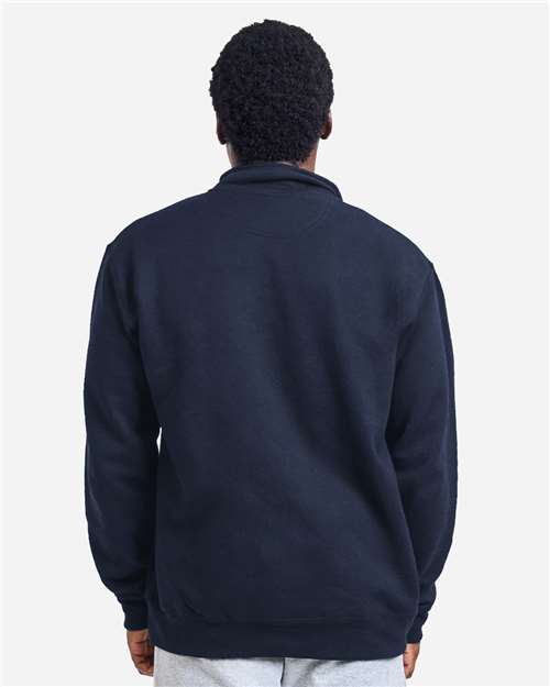 Gildan 16610, 18810 Unisex Heavy Blend Quarter-zip Sweatshirt, Navy