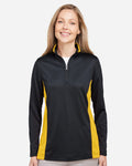 Harriton 13917, M786w, Black/ Dark Charcoal