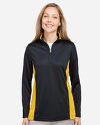 Harriton 13917, M786w, Black/ Dark Charcoal