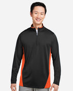 Harriton 13930, M786, Black/ Dark Charcoal