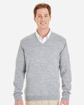 Harriton M420, 13935 Men's Pilbloc V-neck Sweater, Black