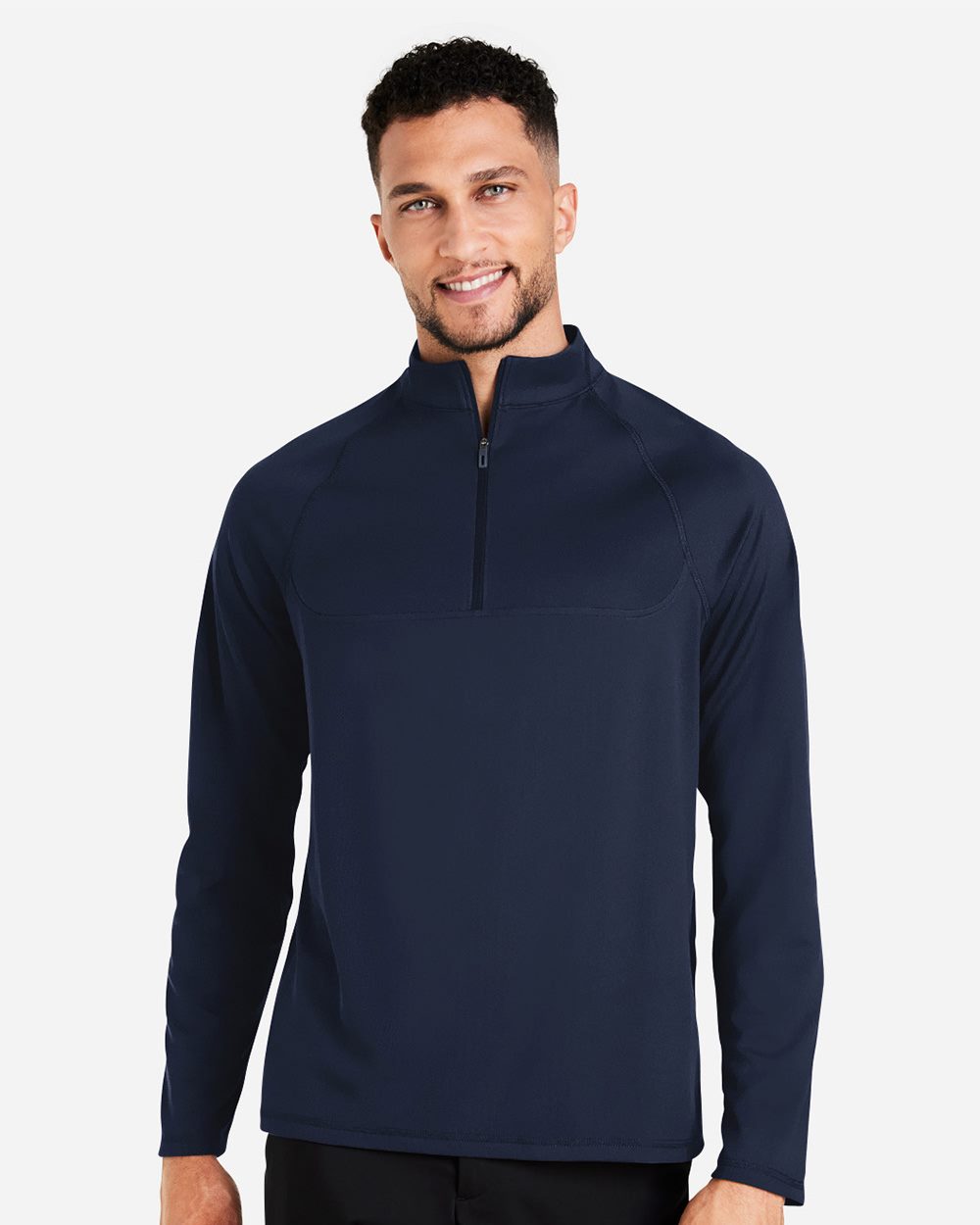 North End NE410 Men's Revive Coolcore Quarter-Zip Pullover