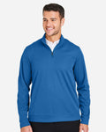 North End NE412 Men's Express Tech Performance Pique Quarter-Zip Pullover