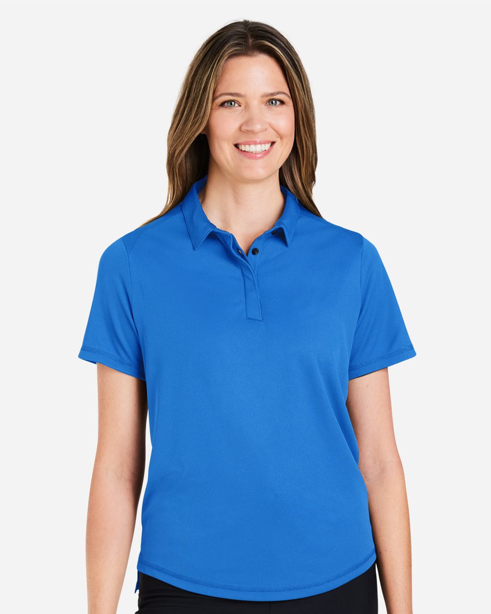 North End 14116, Ne110w Women's Revive Coolcore Polo, Carbon