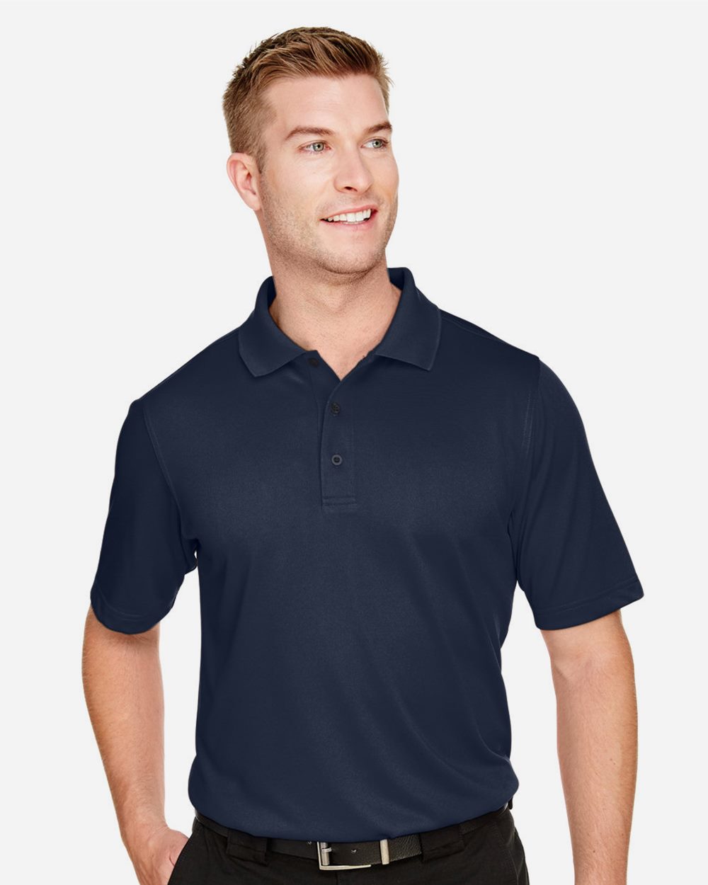 Harriton M348T Men's Tall Advantage Snag Protection Plus IL Polo