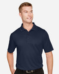 Harriton M348T, 14187 Men's Tall Advantage Snag Protection Plus Il Polo, Black