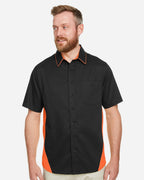 Harriton 14206, M586t, Black/ Team Orange