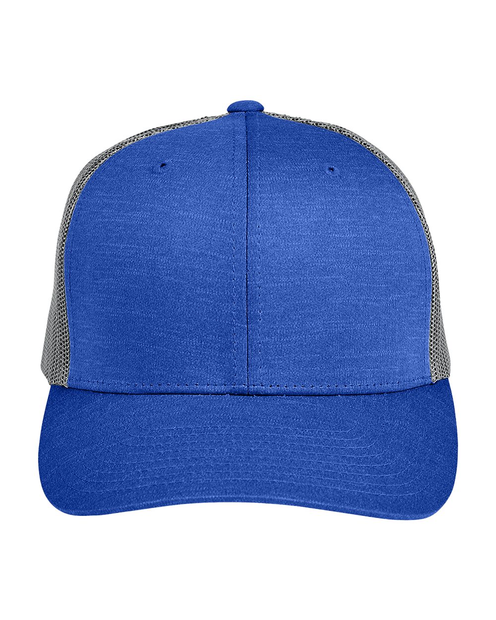 Team 365 TT802 Zone Sonic Heather Trucker Cap by Yupoong