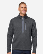 Marmot M16221, Men's Drop Line Half-zip Jacket, Black Heather