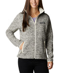 Columbia 208572, Women's Sweater Weather Ii Full-zip Jacket, Black Heather