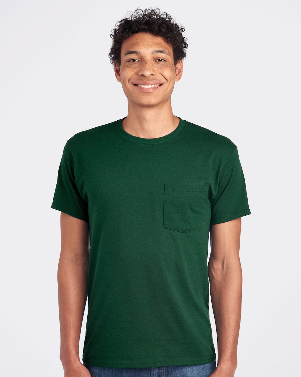 JERZEES 29MPR Unisex Dri-Power 50/50 Pocket T-Shirt