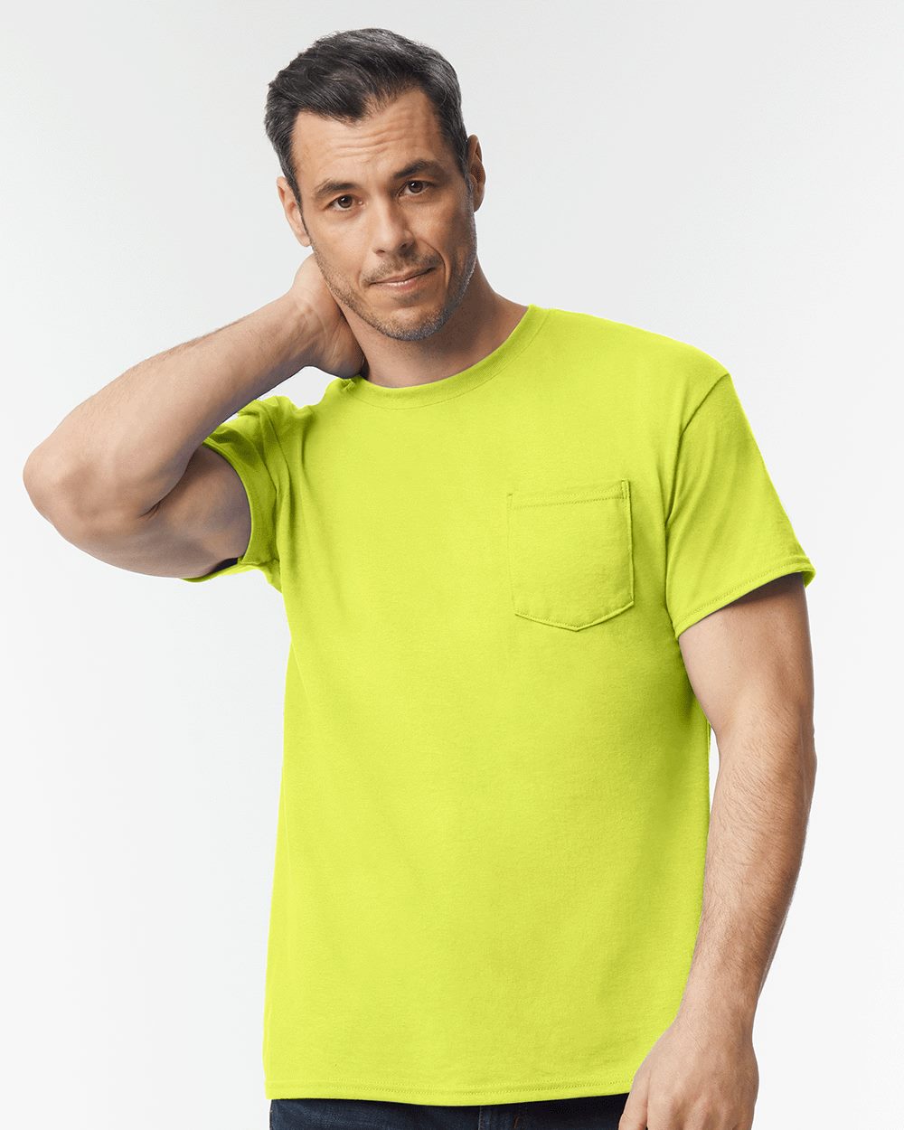 Gildan 8300 Unisex DryBlend Pocket T-Shirt