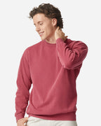 Comfort Colors 1566, Unisex Garment-dyed Crewneck Sweatshirt, Blue Jean