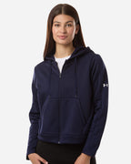 Under Armour 6010941, Fleece - Premium - Hood, Black/ White