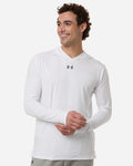 Under Armour 6014164, T-Shirts - Long Sleeve, Black/ White
