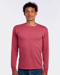 JERZEES 29LSR, 166 Unisex Dri-power Long Sleeve 50/50 T-shirt, Black