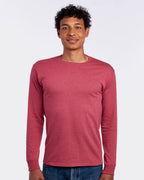JERZEES 29LSR, 166 Unisex Dri-power Long Sleeve 50/50 T-shirt, Black