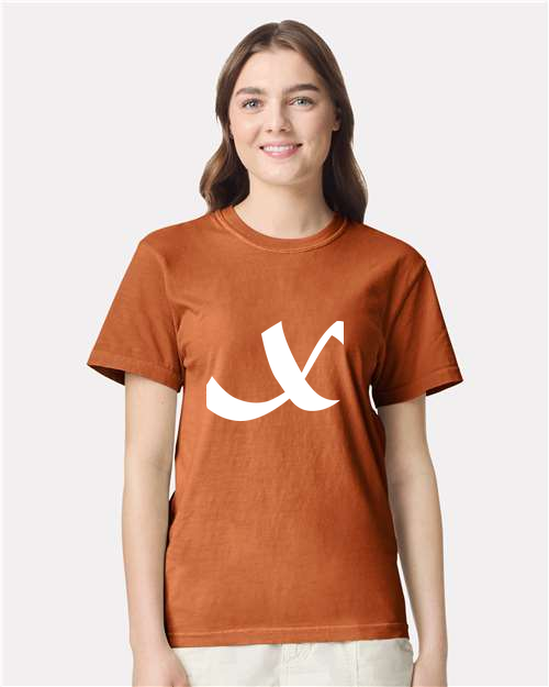Alphabet X T-Shirt 9 inch calligraphy White ink, Yam