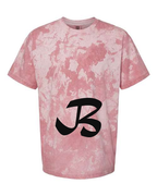 Alphabet B T-Shirt 9 inch calligraphy Black ink, Clay