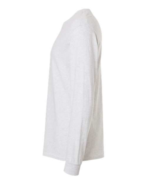 Gildan 5400, Unisex Heavy Cotton Long Sleeve T-shirt, Ash