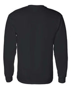 Gildan 5400, Unisex Heavy Cotton Long Sleeve T-shirt, Black