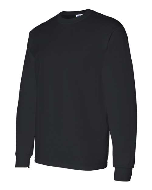 Gildan 5400, Unisex Heavy Cotton Long Sleeve T-shirt, Black