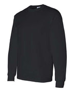 Gildan 5400, Unisex Heavy Cotton Long Sleeve T-shirt, Black