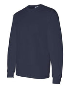 Gildan 5400, Unisex Heavy Cotton Long Sleeve T-shirt, Navy