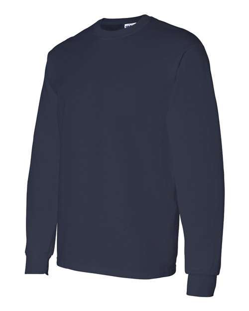 Gildan 5400, Unisex Heavy Cotton Long Sleeve T-shirt, Navy
