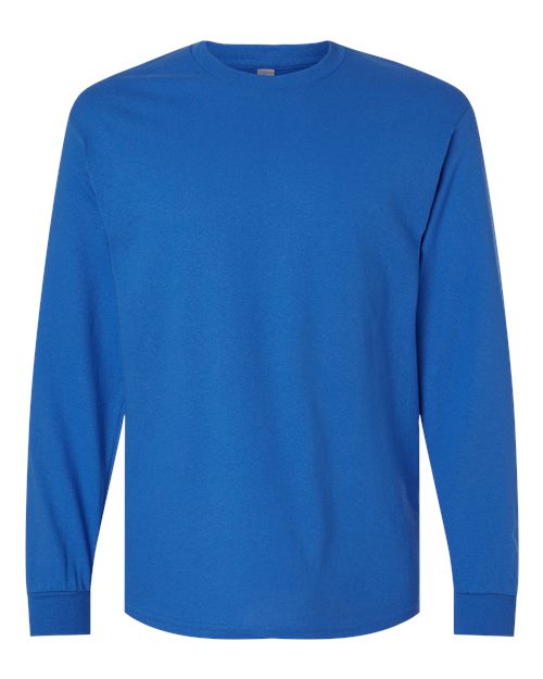 Gildan 5400, Unisex Heavy Cotton Long Sleeve T-shirt, Royal