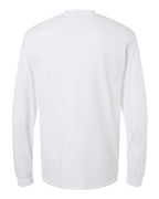 Gildan 5400, Unisex Heavy Cotton Long Sleeve T-shirt, White