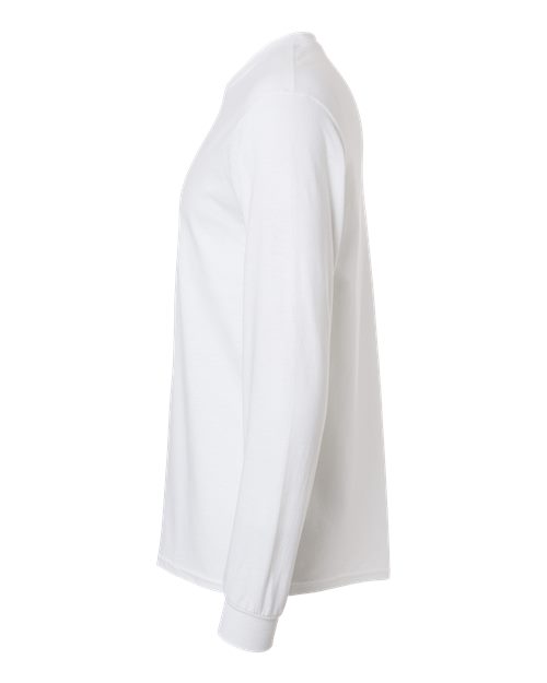 Gildan 5400, Unisex Heavy Cotton Long Sleeve T-shirt, White