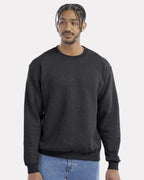Champion S600, Unisex Powerblend Crewneck Sweatshirt, Black