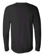 BELLA + CANVAS 3501, T-Shirts - Long Sleeve, Black