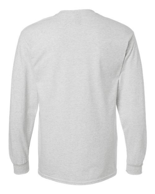 Gildan 2400, Unisex Ultra Cotton Long Sleeve T-shirt, Ash