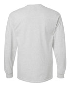 Gildan 2400, Unisex Ultra Cotton Long Sleeve T-shirt, Ash