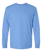 Gildan 2400, Unisex Ultra Cotton Long Sleeve T-shirt, Carolina Blue