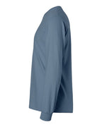 Gildan 2400, Unisex Ultra Cotton Long Sleeve T-shirt, Indigo Blue