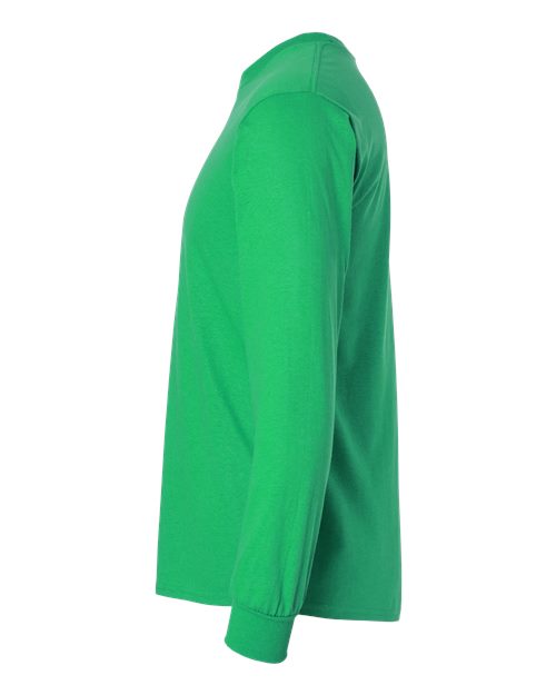 Gildan 2400, Unisex Ultra Cotton Long Sleeve T-shirt, Irish Green
