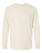 Gildan 2400, Unisex Ultra Cotton Long Sleeve T-shirt, Natural