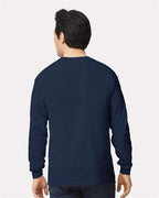 Gildan 2400, Unisex Ultra Cotton Long Sleeve T-shirt, Navy