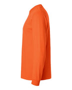 Gildan 2400, Unisex Ultra Cotton Long Sleeve T-shirt, Orange