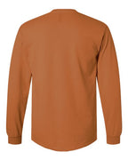 Gildan 2400, Unisex Ultra Cotton Long Sleeve T-shirt, Texas Orange