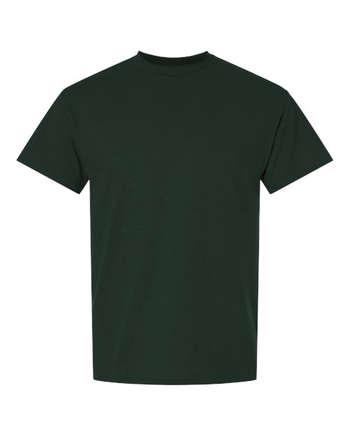 Gildan 146, 8000 Unisex Dryblend T-shirt, Forest Green