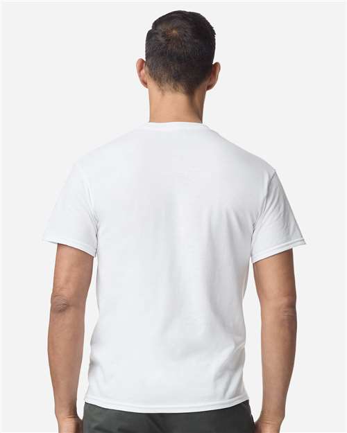 Gildan 8000, Unisex Dryblend T-shirt, White
