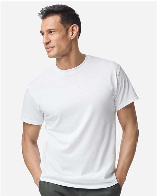 Gildan 146, 8000 Unisex Dryblend T-shirt, White